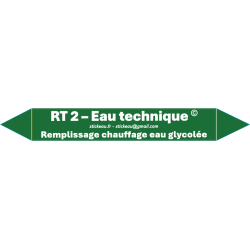 RT2 – Eau technique – Remplissage eau chauffage glycolée