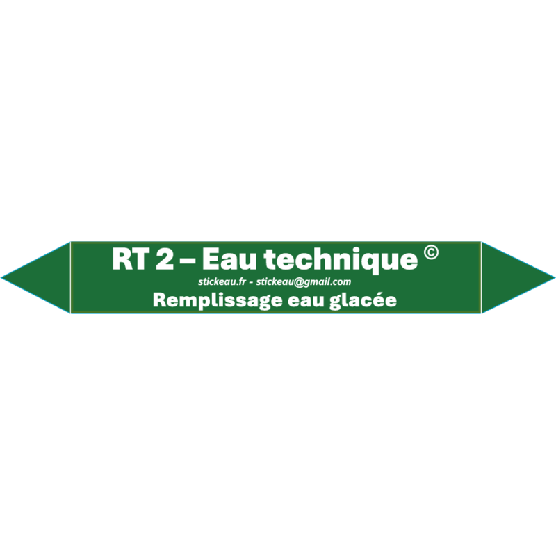 RT2 – Eau technique – Remplissage eau glacée