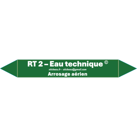 RT2 – Eau technique – Arrosage aérien