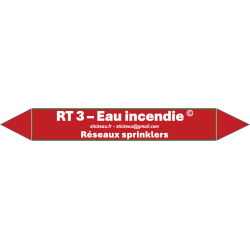 RT3 – Eau incendie – Réseaux sprinklers