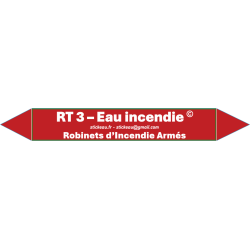 RT3 – Eau incendie – Robinets d’Incendie Armés