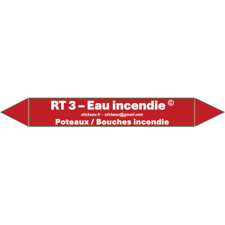 RT3 – Eau incendie – Poteaux / bornes incendie