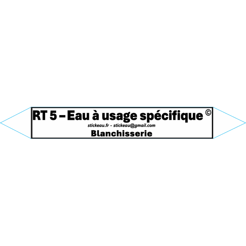RT5 – Eau à usage spécifique – Blanchisserie