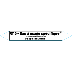 RT5 – Eau à usage spécifique – Usage industriel