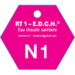 Plaque RT1 – EDCH Eau chaude sanitaire