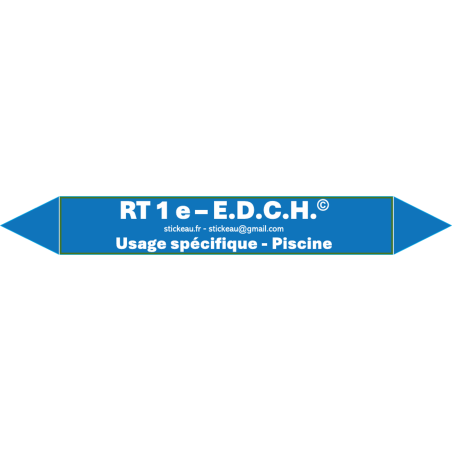 RT1e – EDCH – usage spécifique piscine