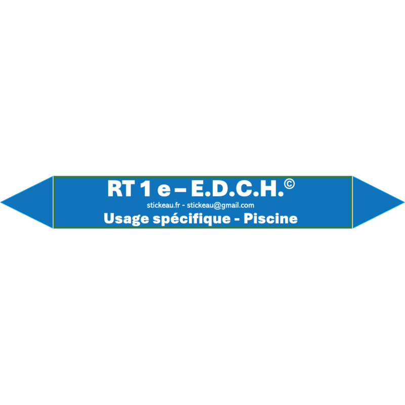 RT1e – EDCH – usage spécifique eau adoucie